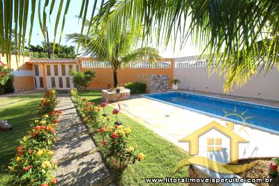 Casa Térrea Com 3 Dts (2 Suítes) A 800 Metros Da Praia.