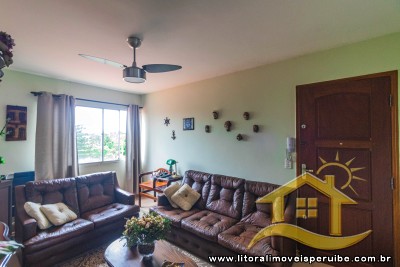 Apartamento com 2 dormitórios a 700 metros da praia