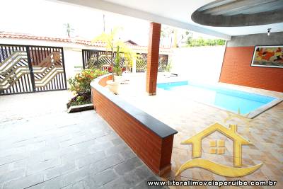 Casa Térrea Com 4 Dts (1 Suíte) A 100 Metros Da Praia.