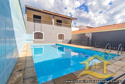 Casa assobradada 5 dorm 2 suíte edícula completa.  piscina.