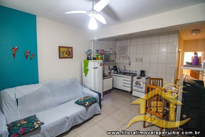 Apartamento Com 1 Dormitório  Frente Ao Mar.