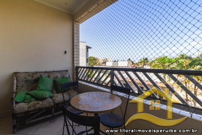Apartamento, 3 Dorms (1 Suíte), Varanda Gourmet, 200m da Praia