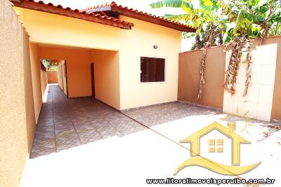 Casa Térrea Com 2 Dts (1 Suíte) A 1200 Metros Da Praia.